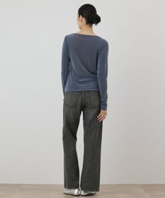 GRACE CONTINENTAL フロッキードレープトップス