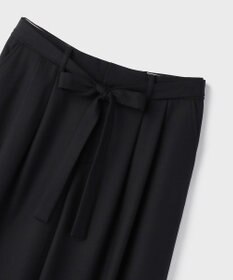 GRACE CONTINENTAL ウールワイドレッグパンツ