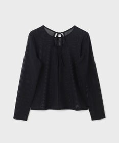 GRACE CONTINENTAL チュールシアートップ