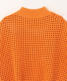 GRACE CONTINENTAL メッシュルーズニットトップ