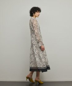 GRACE CONTINENTAL ドロストティアードフレアワンピース