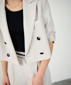 GRACE CONTINENTAL ショートテーラージャケット