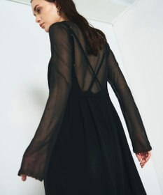 GRACE CONTINENTAL トリアセタックサロペット