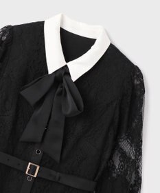 GRACE CONTINENTAL コードレースシャツドレス
