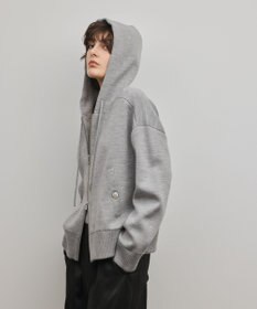 GRACE CONTINENTAL フォルムニットパーカー