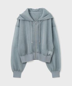 GRACE CONTINENTAL シアーニットパーカー