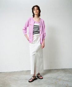 GRACE CONTINENTAL 配色ニットキャミ