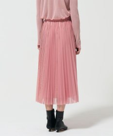 GRACE CONTINENTAL フォイルラインプリーツスカート