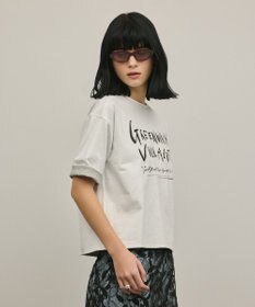 GRACE CONTINENTAL レイヤードロゴＴシャツ