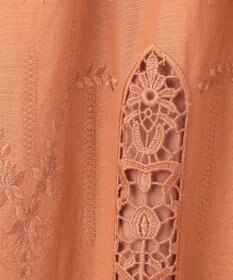 未使用難あり　グレースコンチネンタル　レーヨンカットワークサロペット ワイドサロペット / GRACE CONTINENTAL | GRACE CONTINENTAL