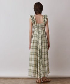 GRACE CONTINENTAL チェックサッカーワンピース