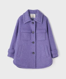 GRACE CONTINENTAL リングウールショートコート