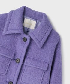 GRACE CONTINENTAL リングウールショートコート