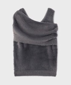 GRACE CONTINENTAL オフタートルニットトップ