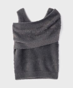 GRACE CONTINENTAL オフタートルニットトップ