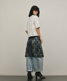 GRACE CONTINENTAL レイヤードロゴＴシャツ