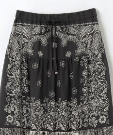 GRACE CONTINENTAL バンダナティアードスカート