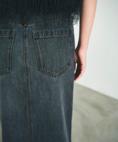 GRACE CONTINENTAL タイトデニムスカート