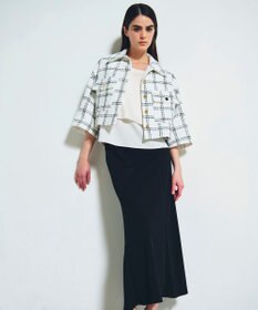 GRACE CONTINENTAL トリアセニットマーメイドスカート