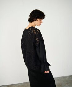 GRACE CONTINENTAL レースコンビブラウス