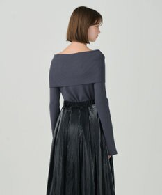 GRACE CONTINENTAL オフショルニットトップ