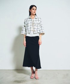 GRACE CONTINENTAL トリアセニットマーメイドスカート