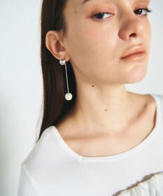 GRACE CONTINENTAL アシメクリアリングピアス