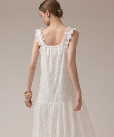 GRACE CONTINENTAL カットワーク刺繍ワンピース