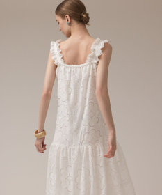 GRACE CONTINENTAL カットワーク刺繍ワンピース