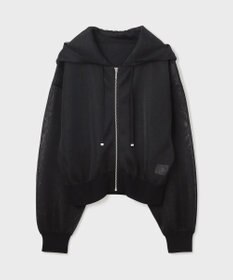 GRACE CONTINENTAL シアーニットパーカー