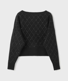 GRACE CONTINENTAL スパークルニットトップ