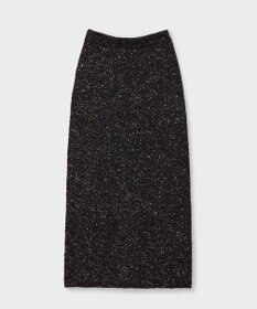 GRACE CONTINENTAL シャイニーニットロングスカート