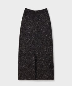 GRACE CONTINENTAL シャイニーニットロングスカート