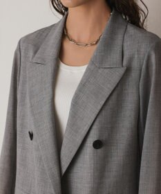 GRACE CONTINENTAL シアーテーラードジャケット