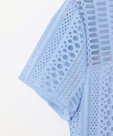 GRACE CONTINENTAL メッシュレースワンピース