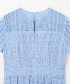 GRACE CONTINENTAL メッシュレースワンピース