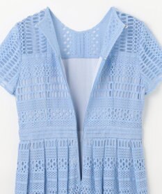 GRACE CONTINENTAL メッシュレースワンピース