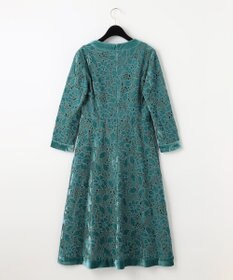 GRACE CONTINENTAL ワンピース バイカラーVネックニットワンピース / GRACE CONTINENTAL