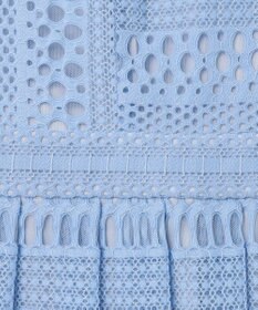 GRACE CONTINENTAL メッシュレースワンピース