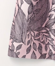 GRACE CONTINENTAL ボタニカルジャガードスカート