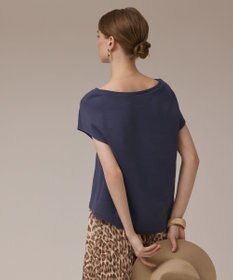 GRACE CONTINENTAL ハートプリント裏毛トップ