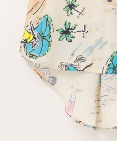 GRACE CONTINENTAL リゾートプリントシャツ