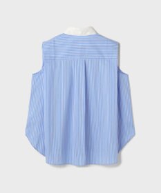 GRACE CONTINENTAL ビジューノースリーブシャツ