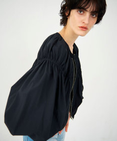 GRACE CONTINENTAL ギャザータフタブルゾン