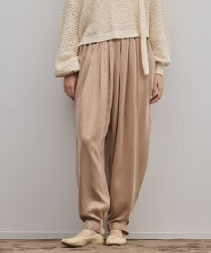 GRACE CONTINENTAL フィブリルバルーンパンツ ベージュ