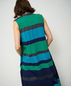 GRACE CONTINENTAL ニットマルチボーダージレ