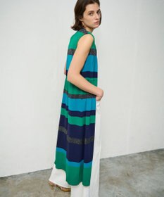 GRACE CONTINENTAL ニットマルチボーダージレ