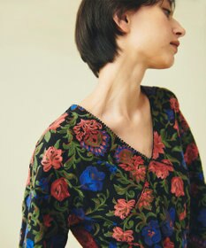 エンブロイダリーロングワンピース / GRACE CONTINENTAL | GRACE エンブロイダリーロングワンピース / GRACE CONTINENTAL | GRACE