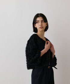 GRACE CONTINENTAL フラワーチュール刺繍ブルゾン