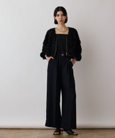 GRACE CONTINENTAL フラワーチュール刺繍ブルゾン